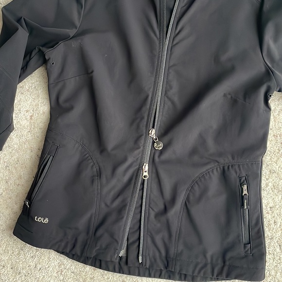 LOLE Jacket Lightweight with Hood sz 8 - Picture 7 of 16